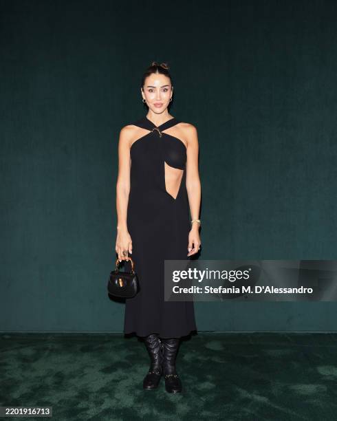 Tamara Kalinic attends the Gucci - Women's Fall/Winter 2025/2026 Fashion Show during the Milan Fashion Week Womenswear Fall/Winter 2025/2026 on...