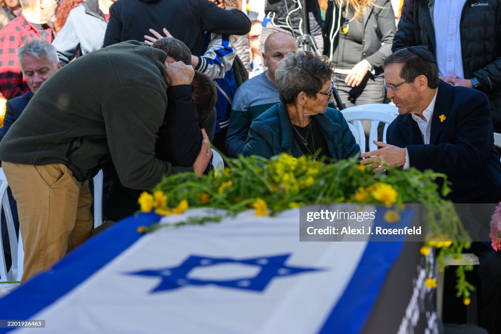 Funeral Held For Former Israeli Hostage Oded Lifshitz