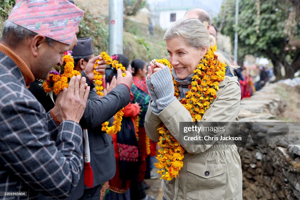 The Duke And Duchess Of Edinburgh Visit Nepal - Day 6