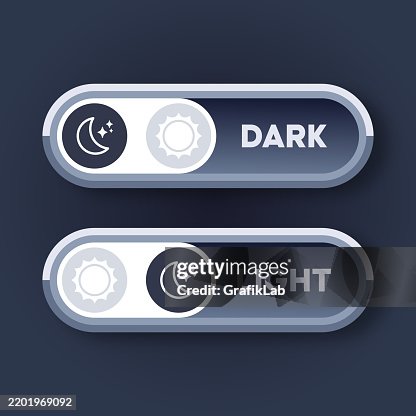 Dark and Light Theme Toggle Switch Icons Dark and Light Theme Toggle Switch Icons