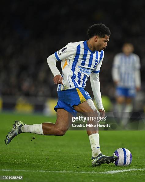 Rhutter Georginio Rutter of Brighton & Hove Albion in action during the... News ...