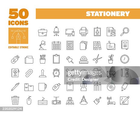 Simple Office and Workspace Line Icon Set. Table, Workplace, Computer, Chair, Light, Furniture, Laptop, Office Supplies. Editable Stroke 50 Line Icons. Simple Office and Workspace Line Icon Set. Table, Workplace, Computer, Chair, Light, Furniture, Laptop, Office Supplies. Editable Stroke 50 Line Icons.