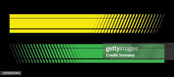 ilustraciones, imágenes clip art, dibujos animados e iconos de stock de colores abstractos transición a rayas patrón fino concepto de carreras etiqueta engomada vehículo fondos de etiqueta - racing logos