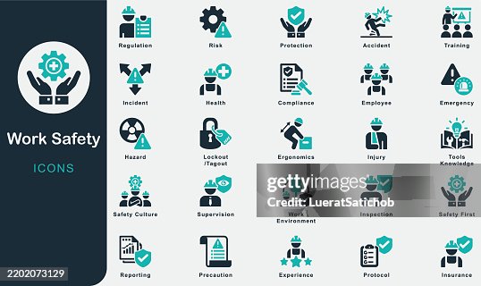 Coleção de ícones sólidos de segurança no trabalho. Contendo Treinamento, Precaução, Fabricação, Construção, Fábrica, Lesão, Empregado, Regulamento, Segurança em Primeiro Lugar, Ambiente de Trabalho, Proteção, Saúde, Acidente Coleção de ícones sólidos de segurança no trabalho. Contendo Treinamento, Precaução, Fabricação, Construção, Fábrica, Lesão, Empregado, Regulamento, Segurança em Primeiro Lugar, Ambiente de Trabalho, Proteção, Saúde, Acidente