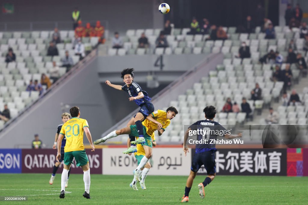 Australia v Japan - AFC U20 Asian Cup China 2025 Semi Finals
