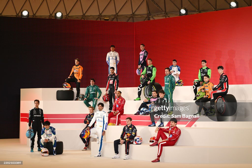 Formula 1 Testing in Bahrain - Drivers Photocall