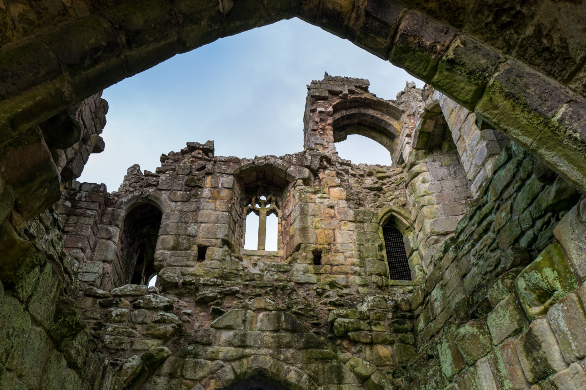 Etal Castle Entrance Detail Etal Castle Entrance Detail