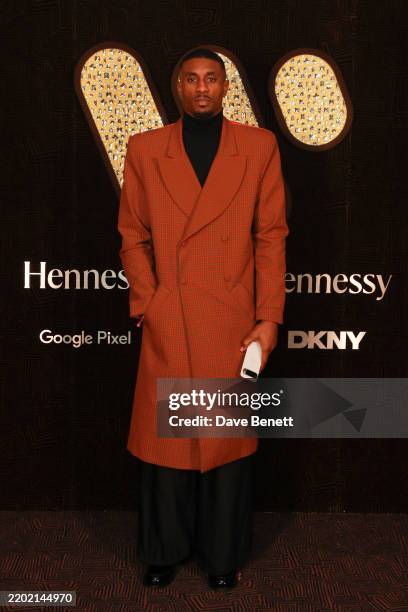 Ovie Soko attends the Warner Music Group and Hennessy 2025 BRIT Awards after party at Claridge's on March 1, 2025 in London, England.