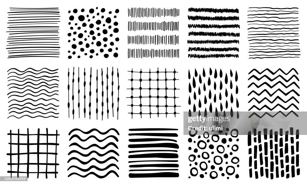 Hand drawn design elements