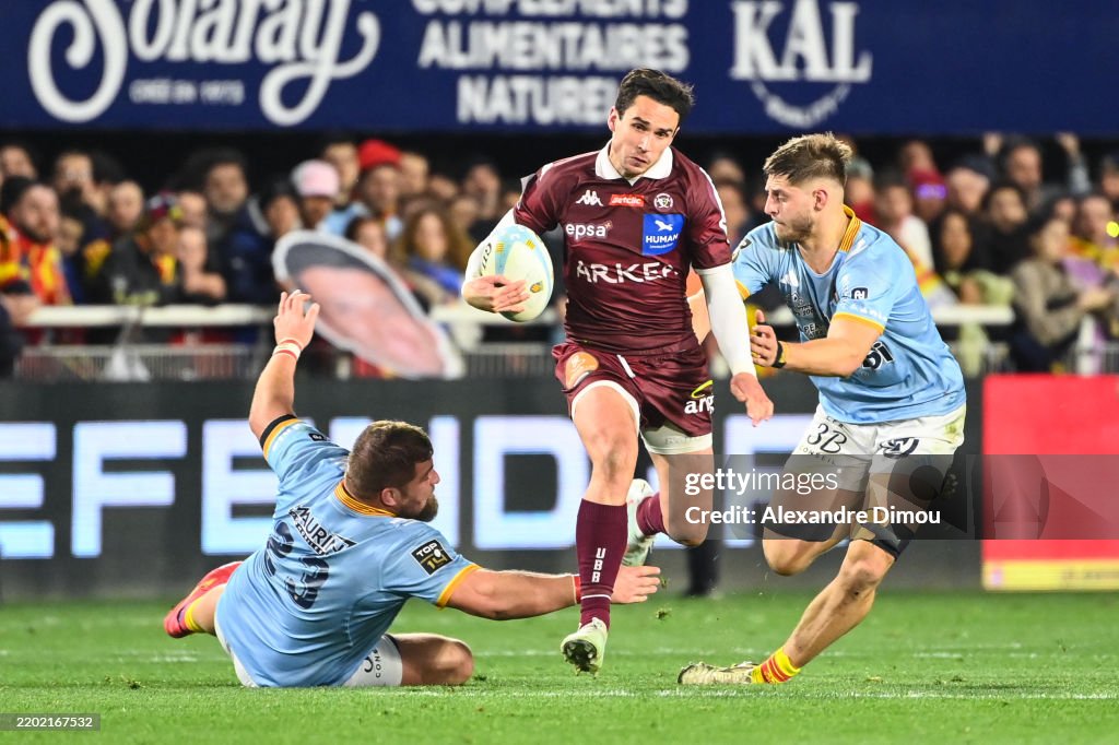 USA Perpignan v Union Bordeaux-Begles - Top 14 2024/2025
