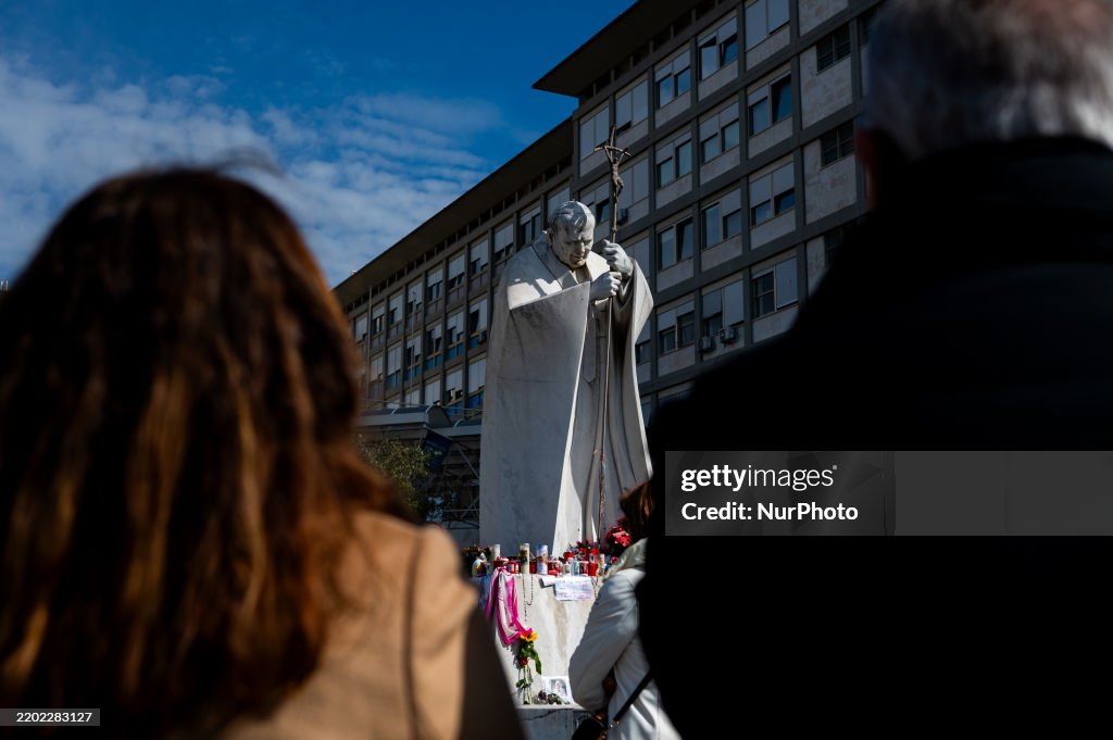 Pope Francis Remains In Hospital Receiving Treatment For Respiratory Illness