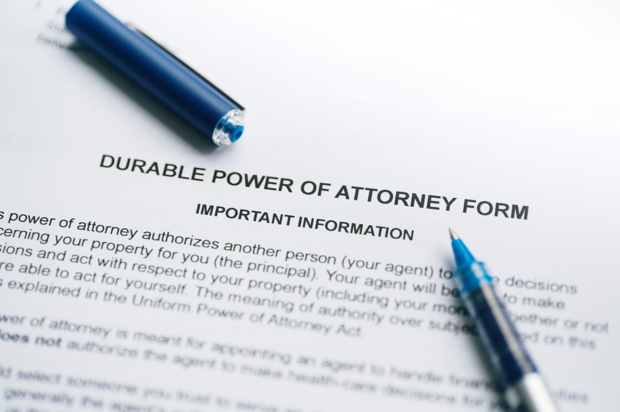 power of attorney
