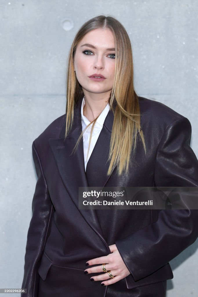 Emporio Armani - Arrivals - Milan Fashion Week - Womenswear Fall/Winter 2025/2026