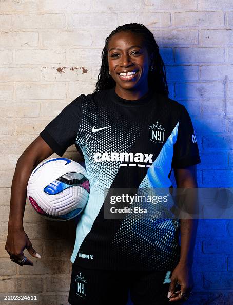 Mandy Freeman Mandy Freeman poses for a portrait during NJ/NY Gotham FC NWSL Media ...