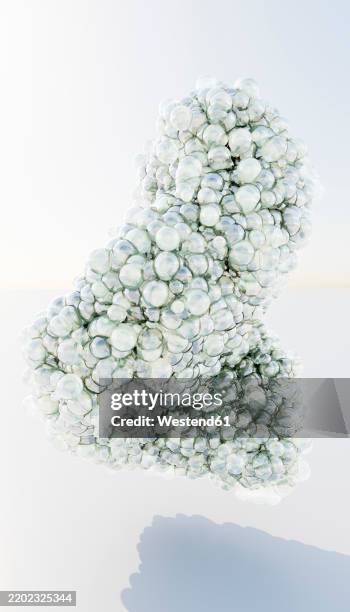 bubbles and balls against white background - floating bubbles white background stock illustrations
