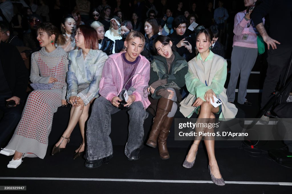 Anteprima Fashion Show - Front Row - Milan Fashion Week - Womenswear Fall/Winter 2025/2026