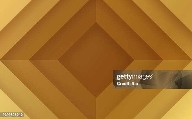 abstract gold diamond background - diamond background stock illustrations