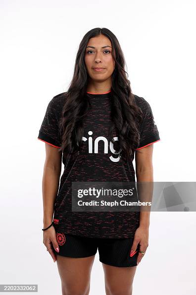 Reya Reyes Reyna Reyes of the Portland Thorns poses for a photo during media day ...