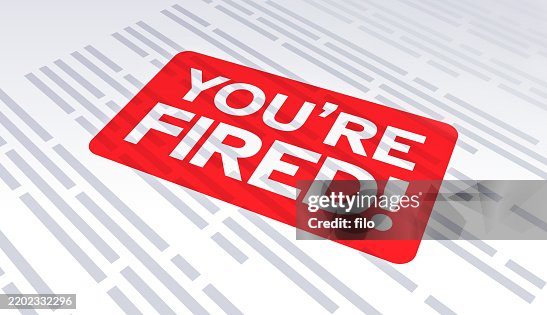 You're Fired Document Stamp You're Fired Document Stamp