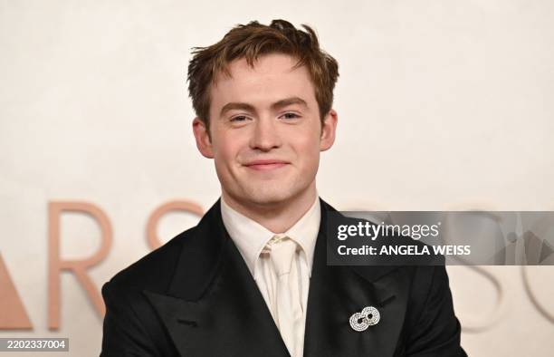 English actor Kit Connor attends the 97th Annual Academy Awards at the Dolby Theatre in Hollywood, California on March 2, 2025.