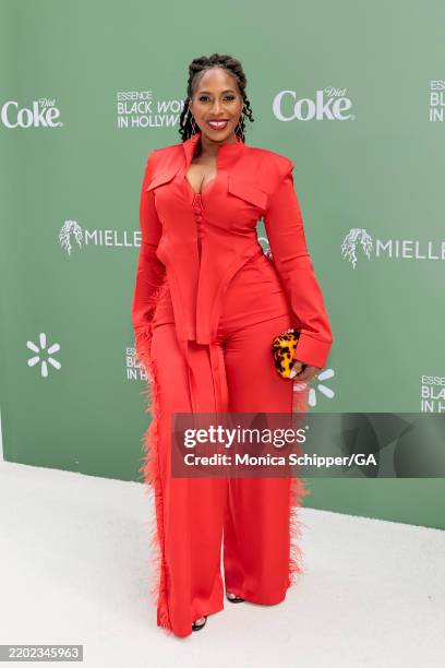 Jotaka Eaddy attends the 2025 ESSENCE Black Women In Hollywood at Fairmont Century Plaza on February 27, 2025 in Los Angeles, California.