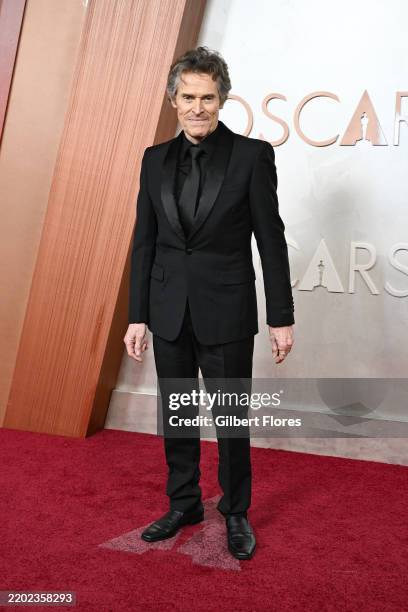Willem Dafoe at the 97th Oscars held at the Dolby Theatre on March 2, 2025 in Hollywood, California.