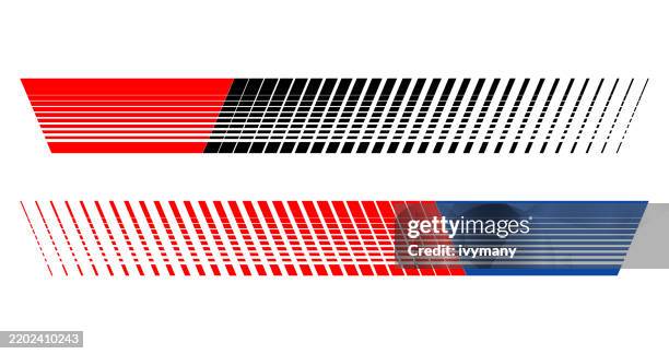 ilustraciones, imágenes clip art, dibujos animados e iconos de stock de vector set colors racing vehicle sticker label symbol collection - racing logos