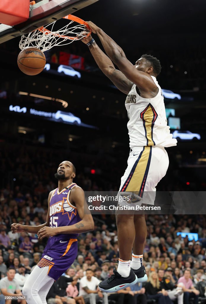 New Orleans Pelicans v Phoenix Suns