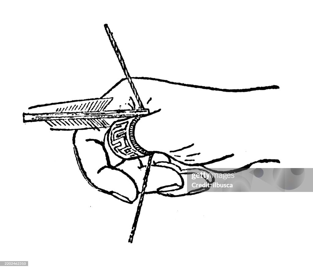 Thumb ring, Mongolian archer