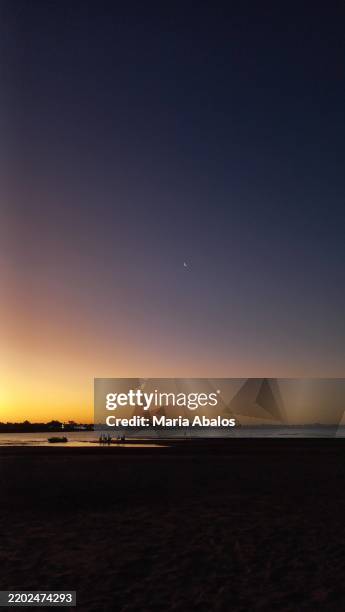 the beach - planet venus transits the sun stock pictures, royalty-free photos & images