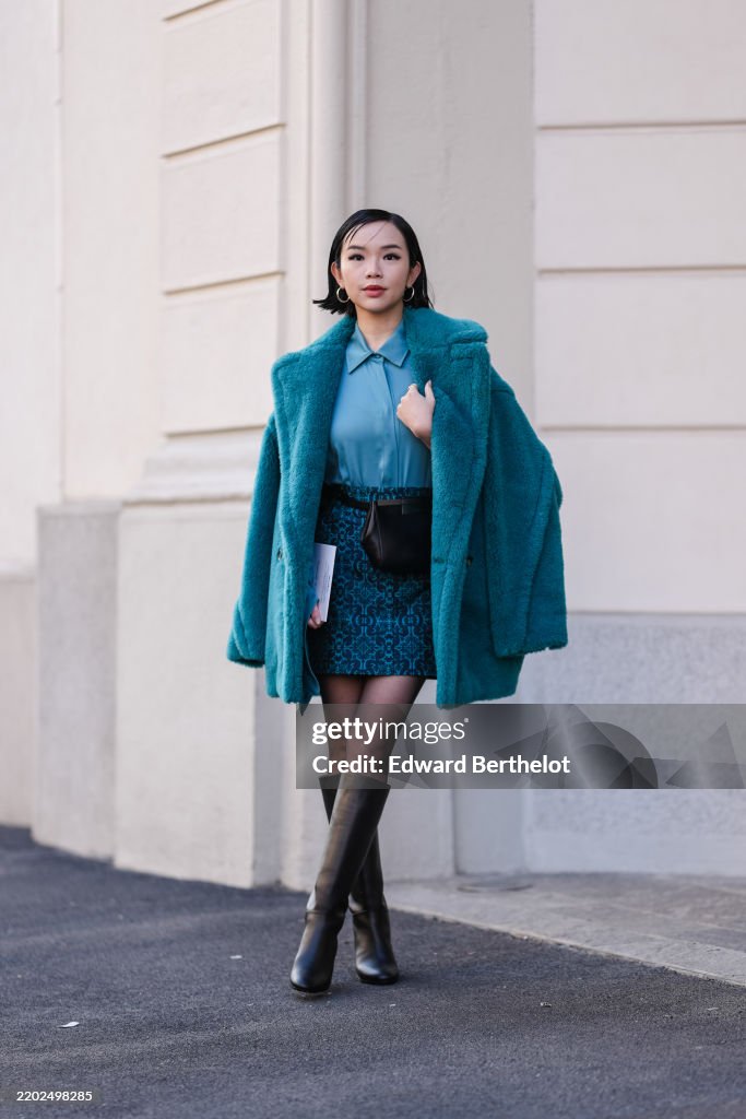 Street Style - Day 3 - Milan Fashion Week - Womenswear Fall/Winter 2025/2026