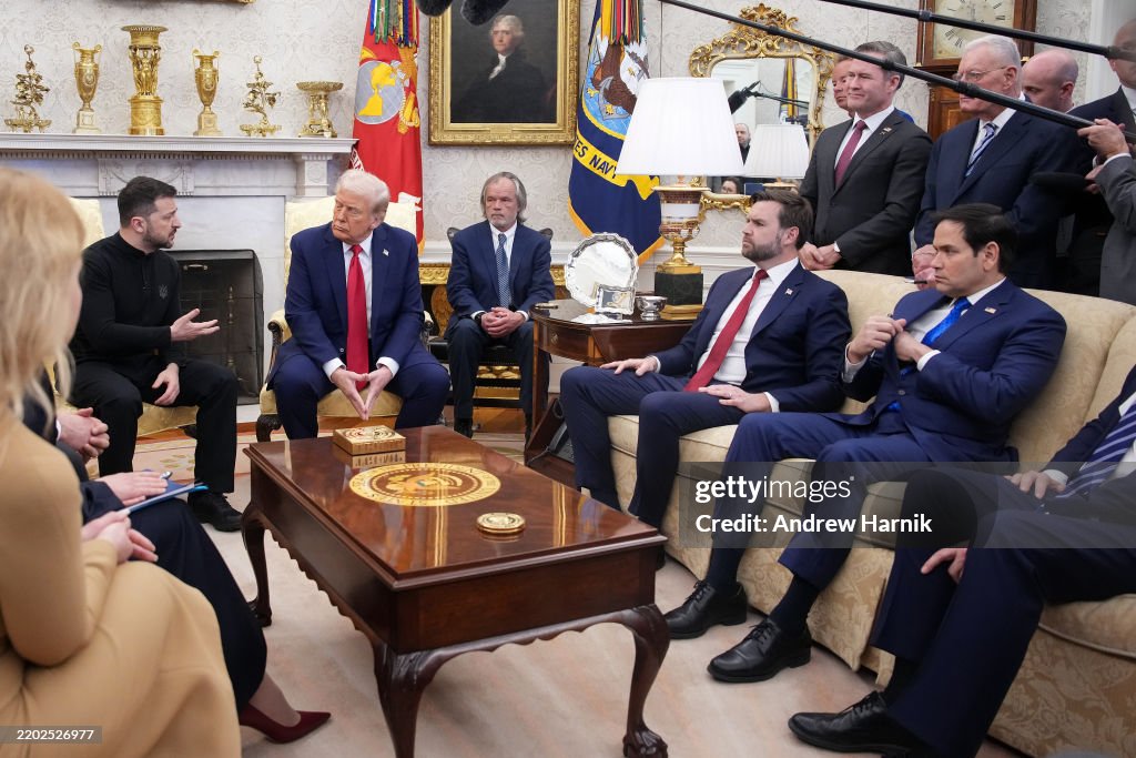 President Trump Hosts Ukrainian President Zelensky At The White House