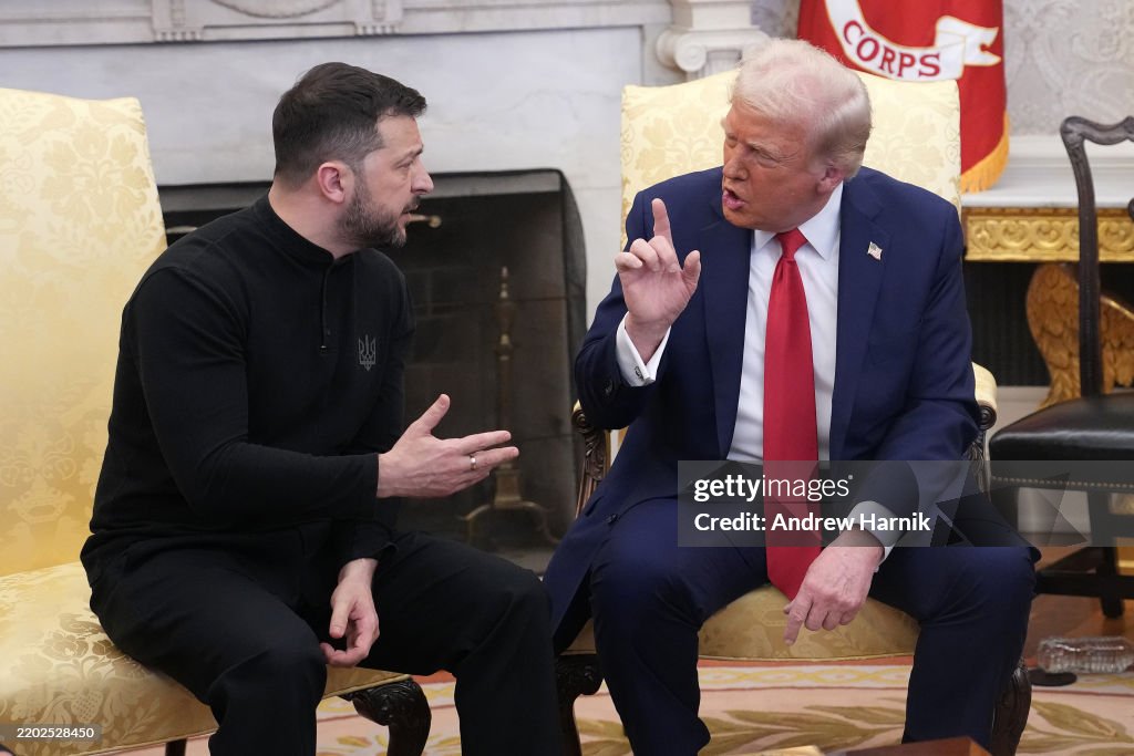 President Trump Hosts Ukrainian President Zelensky At The White House
