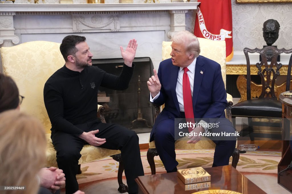 President Trump Hosts Ukrainian President Zelensky At The White House