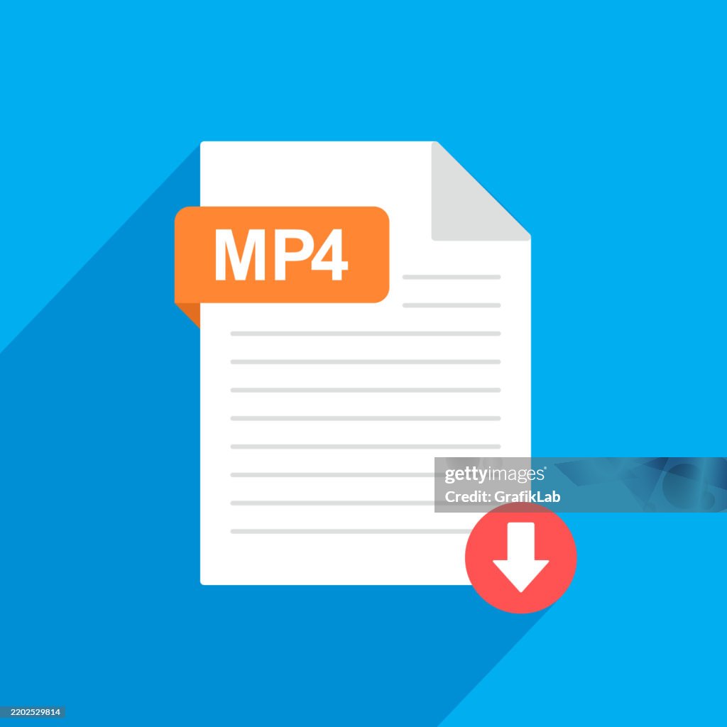 MP4 File Format Icon Download