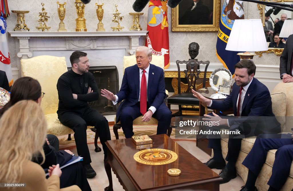 President Trump Hosts Ukrainian President Zelensky At The White House