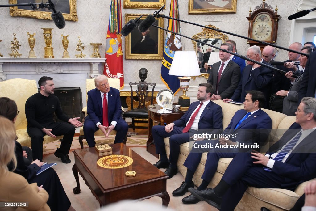 President Trump Hosts Ukrainian President Zelensky At The White House