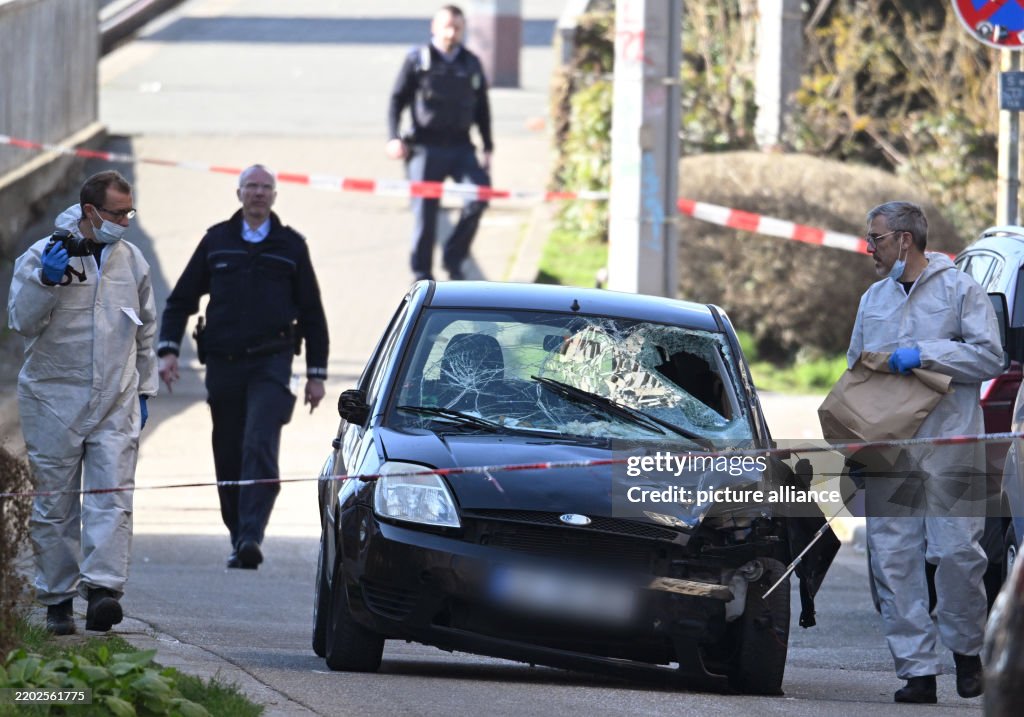 Police operation in Mannheim