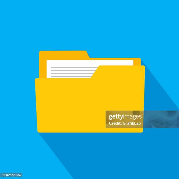 folder icon - open briefcase stock illustrations