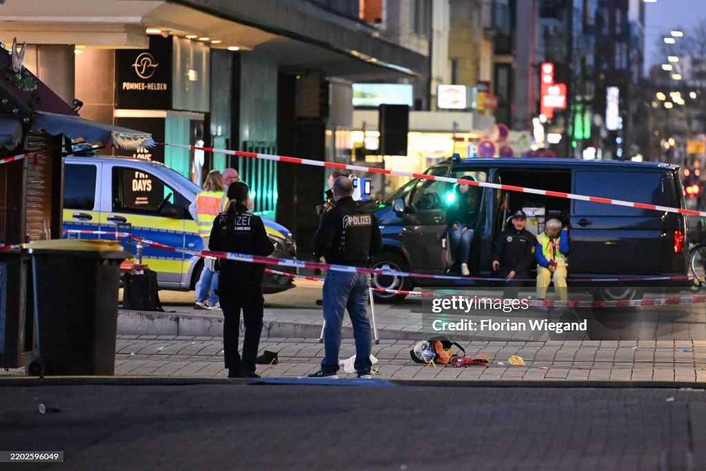 Car Drives Into Pedestrains In Mannheim In Apparent Attack