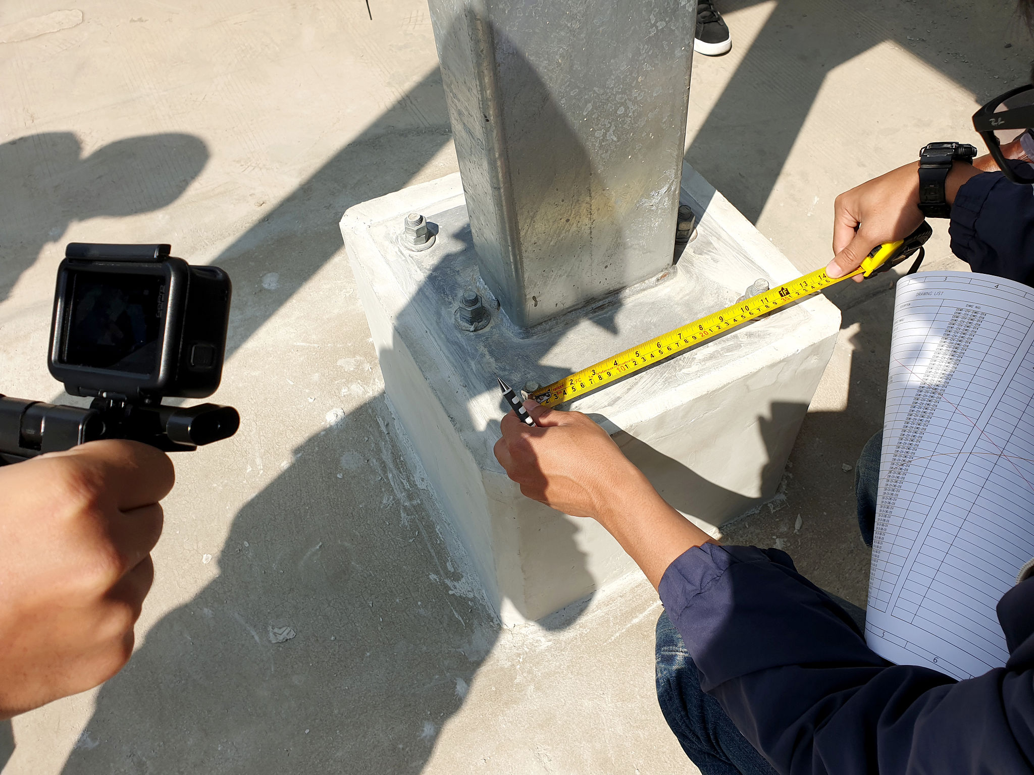 measuring wheel alignment