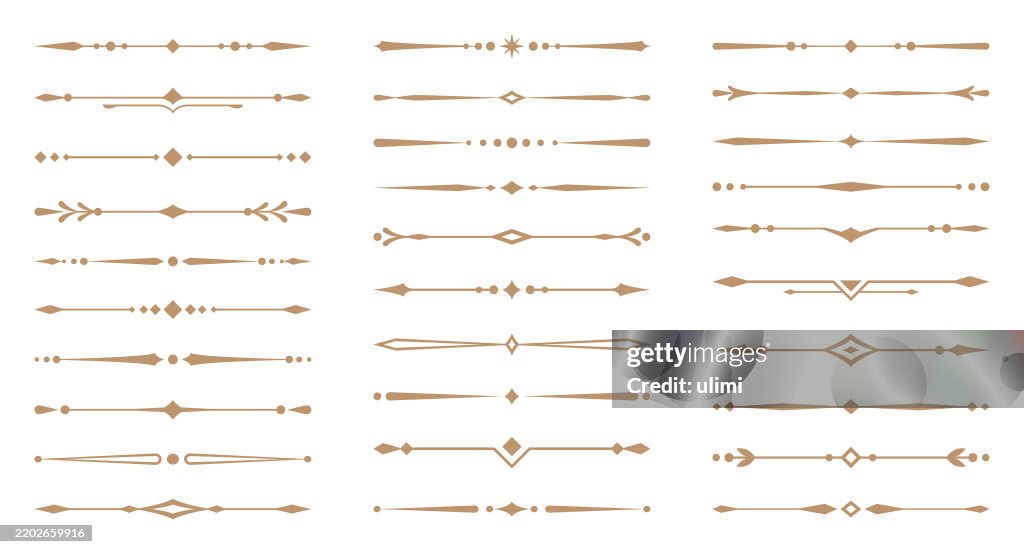 Breakdown Divider Dividers High-Res Vector Graphic - Getty Images