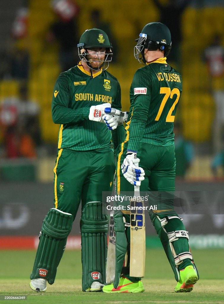South Africa v England - ICC Champions Trophy 2025