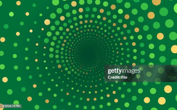 green curving rotation sparkle swirl orbiting abstract modern background - gold glitter explosion stock illustrations
