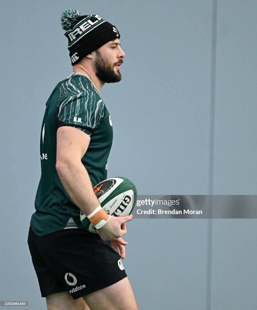 Ireland Rugby Squad Training & Media Conference