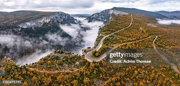 verdon canyon, france, europe - french alps stock pictures, royalty-free photos & images
