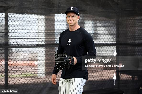 Ian Hamilton Ian Hamilton of the New York Yankees smiles during spring training at ...