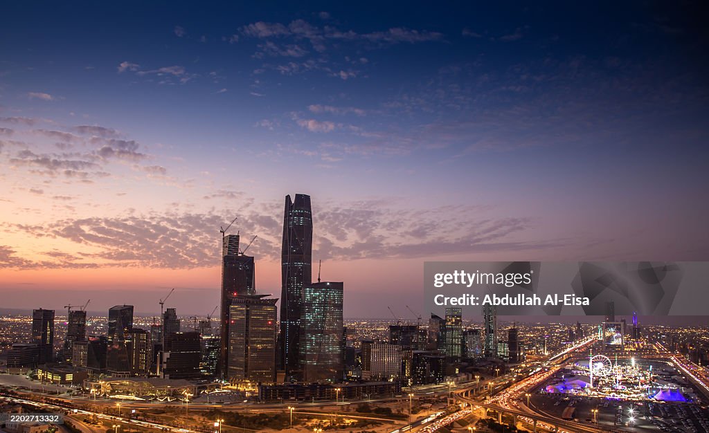 Riyadh KAFD and Winter Wonderland