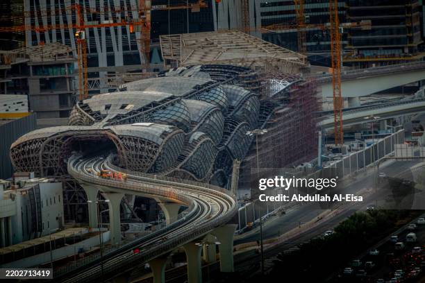 riyadh kafd metro - riyadh street stock pictures, royalty-free photos & images