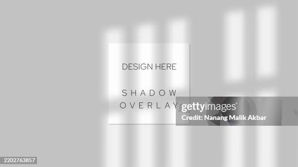 shadow window - window blinds stock illustrations